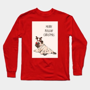 PUGGIN CHRISTMAS Long Sleeve T-Shirt